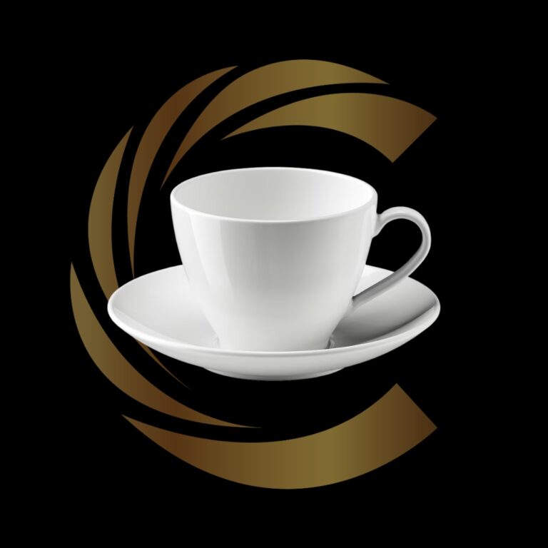 Miete Cappuccinotasse weiss Events & Consulting